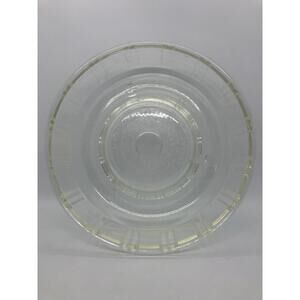 Queen-Anne Glasbake Ring Jell-O Cake Aspic Mold 8 5/8 Inch Baking Dish